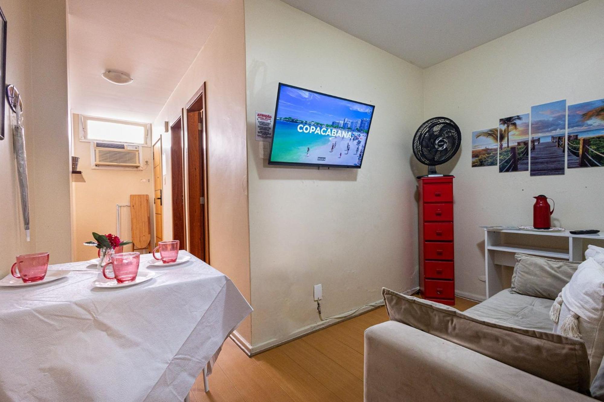 Apartamento Copacabana 200M Da Praia - Wifi Gratis - Cp5 Rio de Janeiro Exterior foto